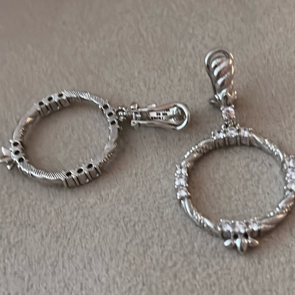Judith Ripka earrings